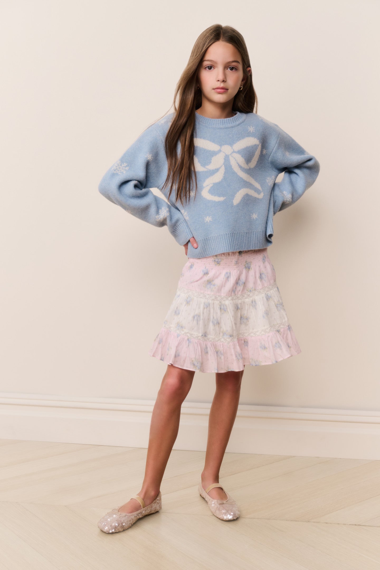 Tween Mintley Wool Pullover