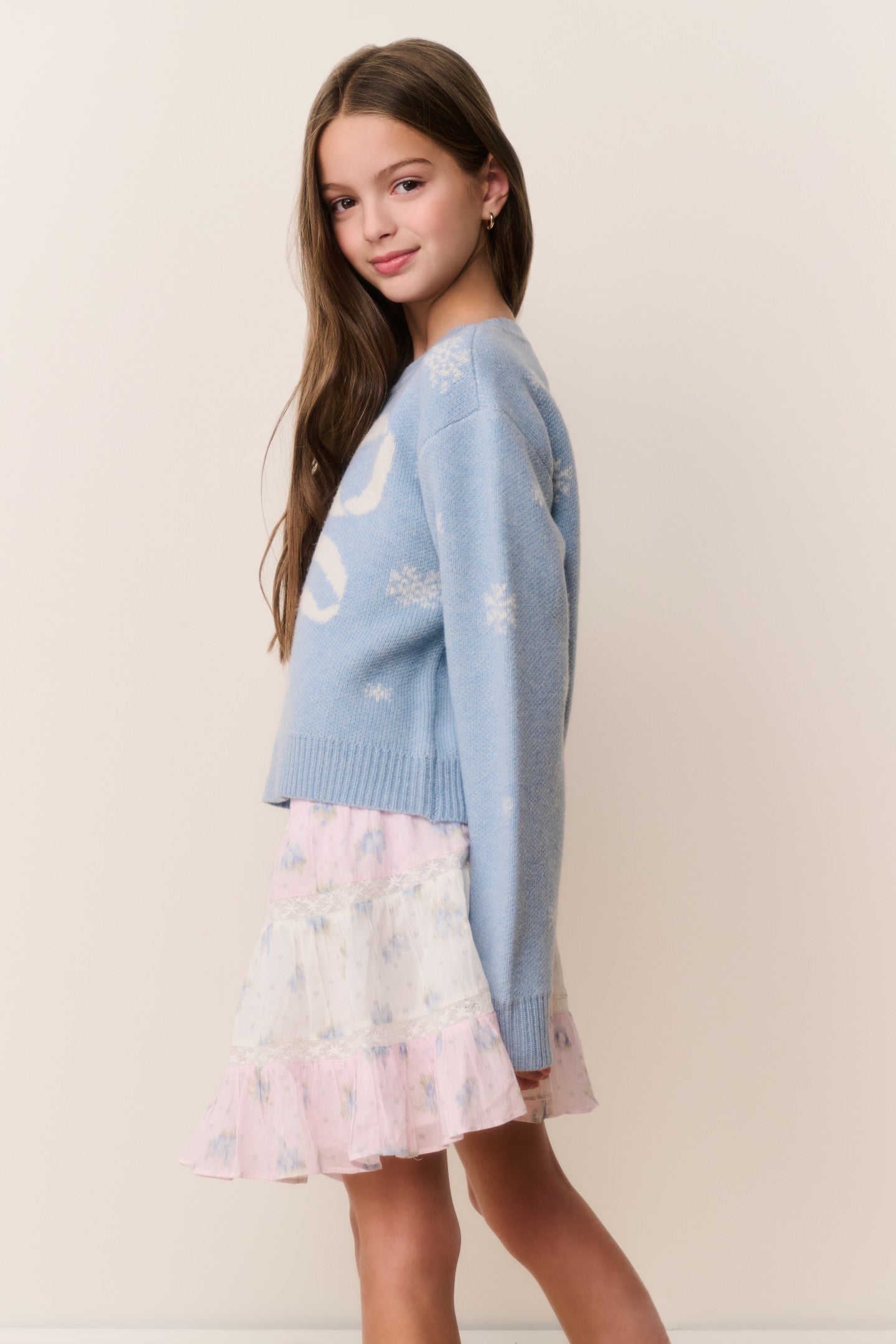Tween Mintley Wool Pullover
