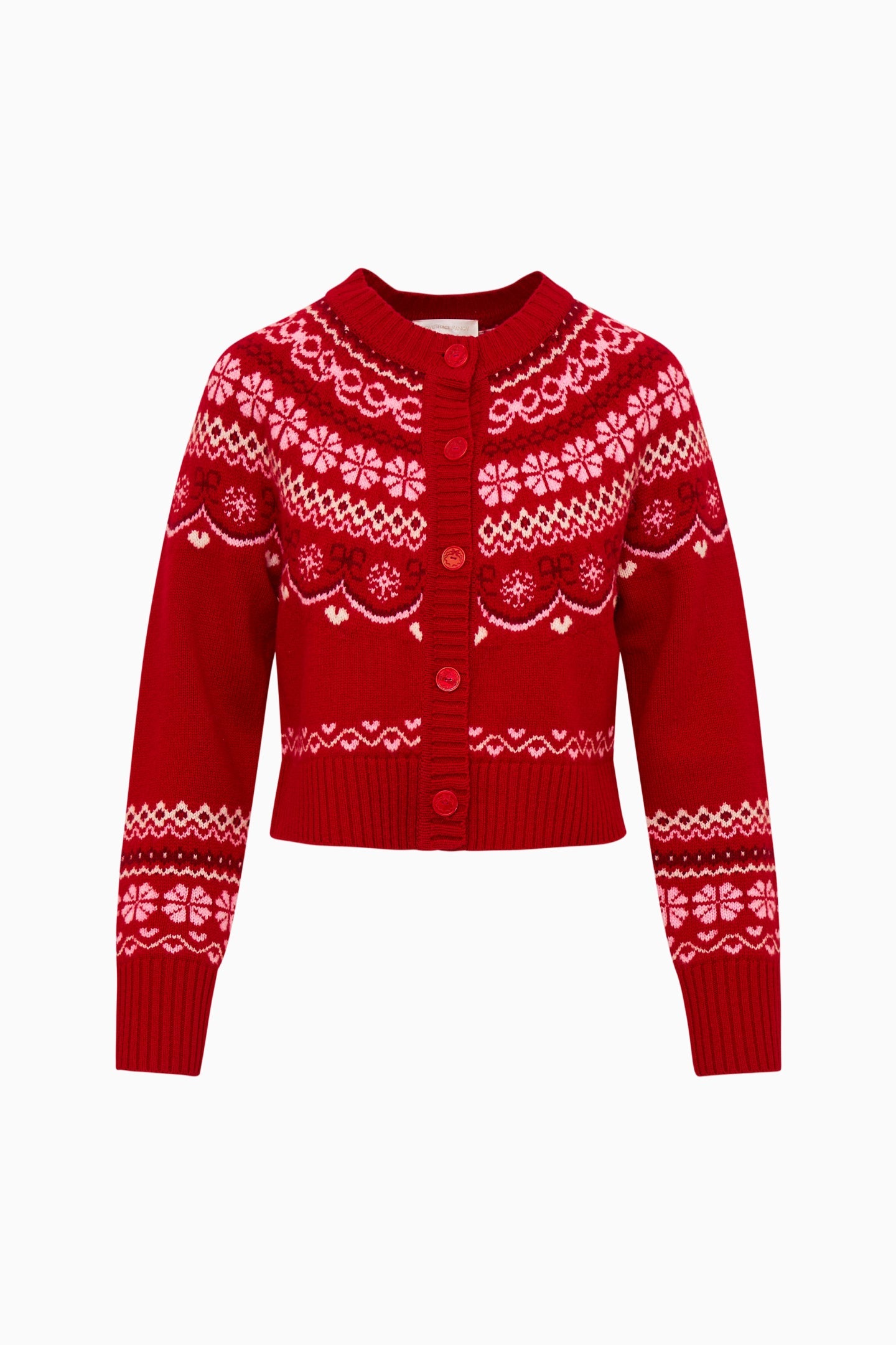 Shantae Wool Fair Isle Cardigan